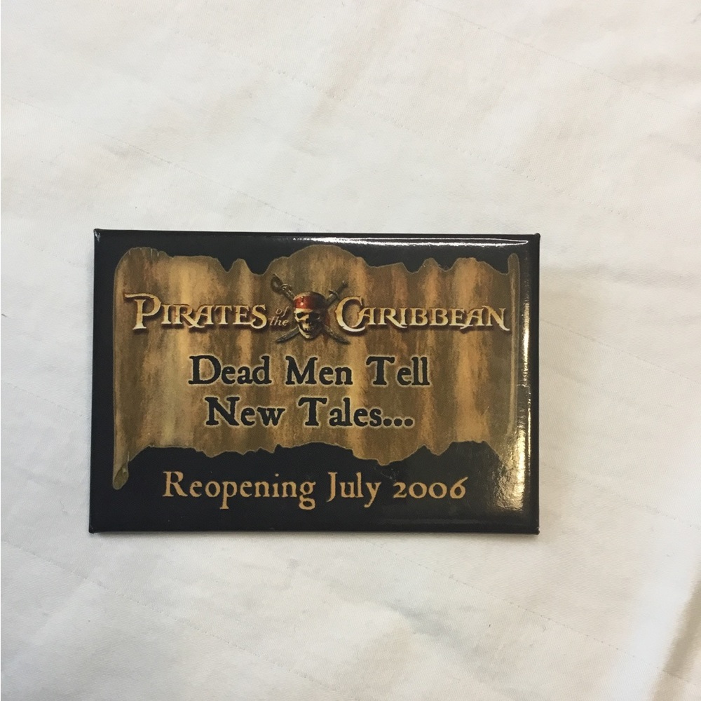 Disney Pirates of the Caribbean Cast exclusive Pin